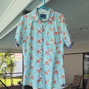 Visitor Tropical Flamingo Shirt